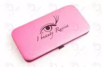 Магнитный чехол I-Beauty (Ай бьюти) для трех пинцетов, розовый Магнитный чехол I-Beauty (Ай бьюти) для трех пинцетов, розовый