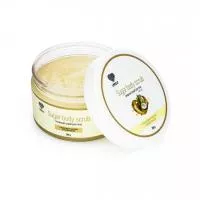Скраб для тела сахарный с маслом кокоса и белой глиной Lovely, 300 g