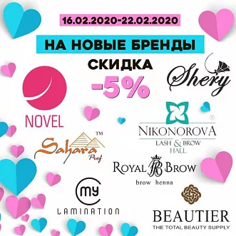 Знакомство с новыми брендами